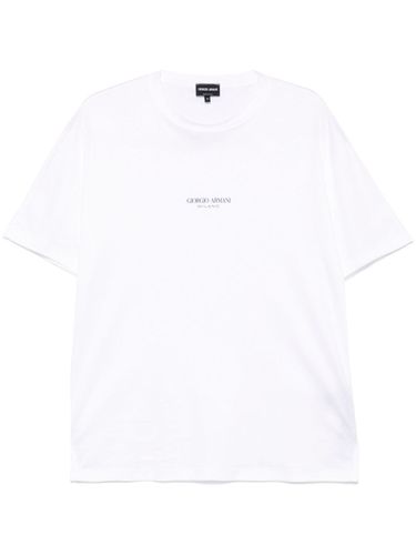 GIORGIO ARMANI - T-shirt With Logo - Giorgio Armani - Modalova