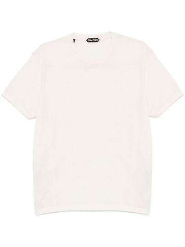 Short Sleeve Cotton T-shirt - Tom Ford - Modalova