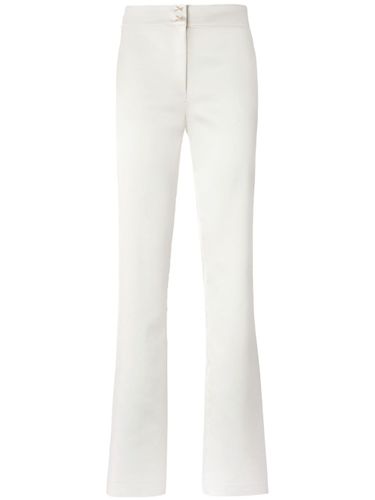 GENNY - Satin Trousers - Genny - Modalova