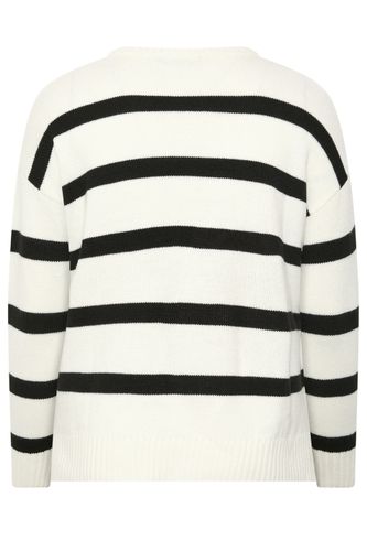 Pull Rayé En Maille Size 46-48 - Yours - Modalova