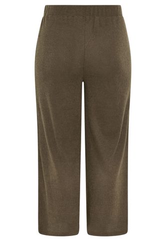 Pantalon Large Côtelé Marron Chocolat Size 62-64 - Yours - Modalova