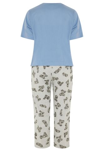 Ensemble De Pyjama Large Bleu À Imprimé Chiot Size 62-64 - Yours - Modalova