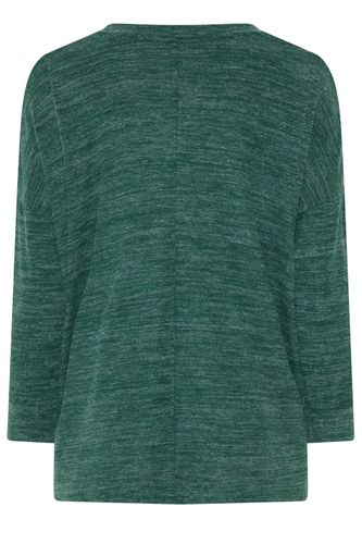 Yours Pull Doux Vert Size 46 - Yours - Modalova