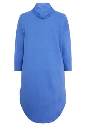 Veste Longue À Capuche Bleue Size 54-56 - Yours - Modalova