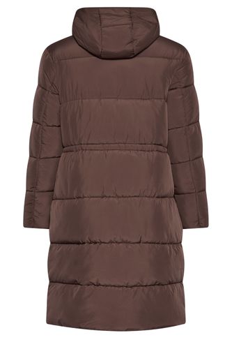 Doudoune Longue Marron Size 48 - Yours - Modalova