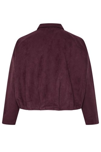Veste Violette En Imitation Daim Size 54-56 - Yours - Modalova