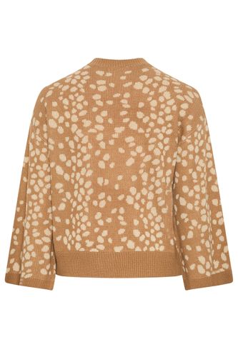 Limited Collection Pull Marron En Maille À Motif Cerfsize 50-52 - Yours - Modalova