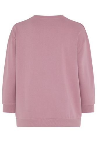 Sweatshirt À Col Rond Rose Size 38-40 - Yours - Modalova