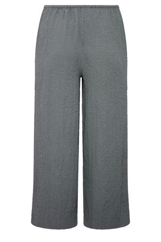 Pantalon Large Gris Texturé Size Regular > 44 - Yours - Modalova