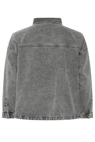 Chemise En Denim Gris Size 58-60 - Yours - Modalova