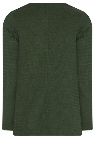 Top Trapèze Vert Kaki Size 46 - Yours - Modalova