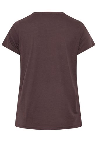 Tshirt Marron Chocolat Size 50-52 - Yours - Modalova