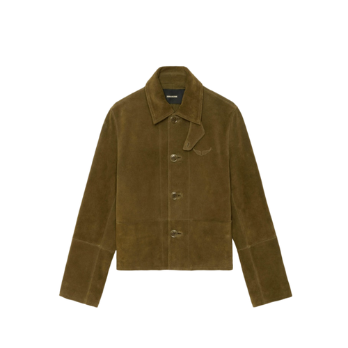 Blouson Lessa Cuir Suede - Zadig & Voltaire - Modalova