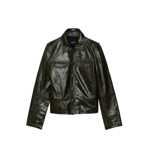 Blouson Liam Cuir - Zadig & Voltaire - Modalova