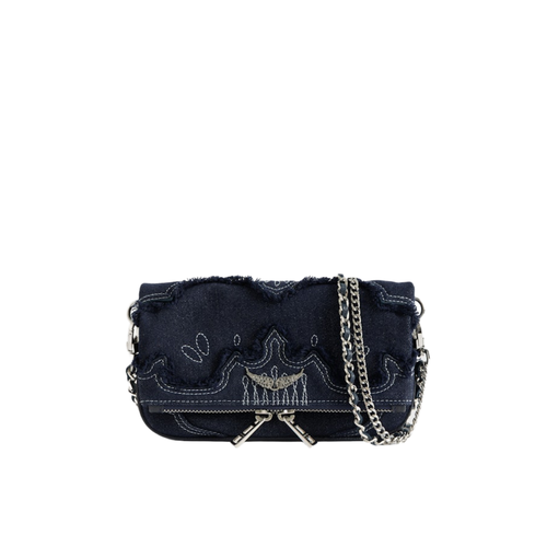 Pochette Rock Mini Denim - Zadig & Voltaire - Modalova