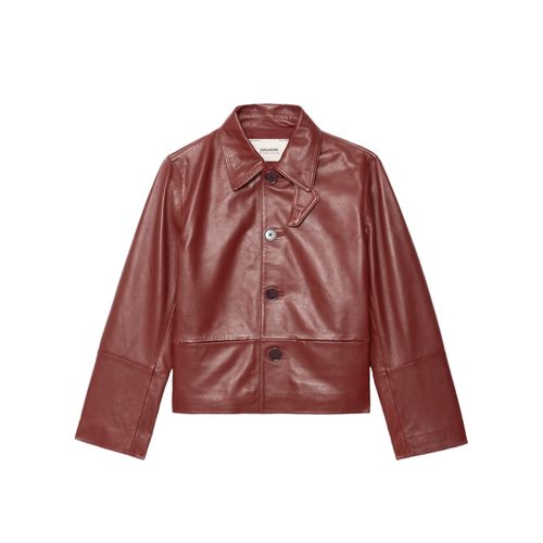 Blouson Lessa Cuir - Zadig & Voltaire - Modalova