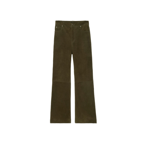 Pantalon Evy Cuir Suede - Zadig & Voltaire - Modalova