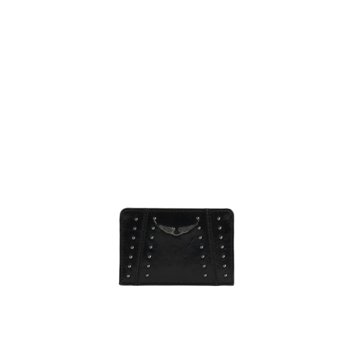 Porte-Cartes ZV Pass Vintage Patent Studs - Zadig & Voltaire - Modalova
