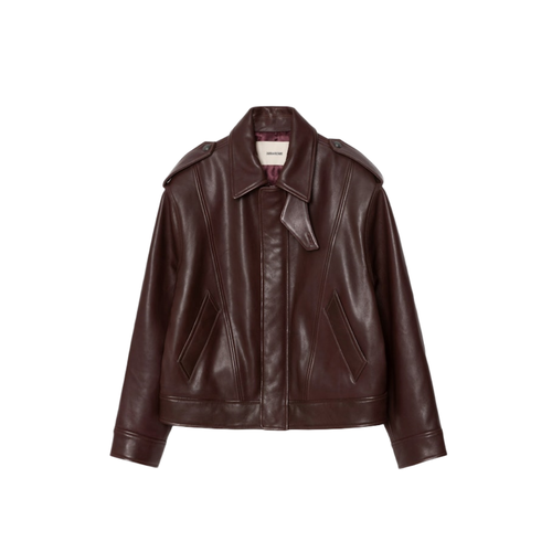 Blouson Kimo Cuir - Zadig & Voltaire - Modalova