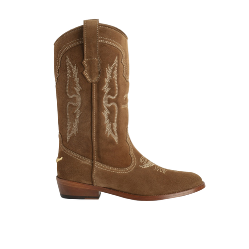 Bottes Tex Western Suède - Zadig & Voltaire - Modalova