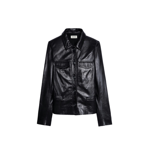 Veste Liam Cuir - Zadig & Voltaire - Modalova