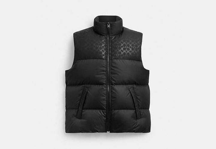 Doudoune sans manches en polyester recyclé - COACH - Modalova
