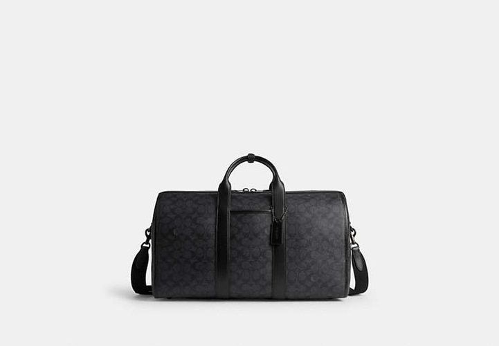 Sac duffle Gotham 45 en toile signature - COACH - Modalova