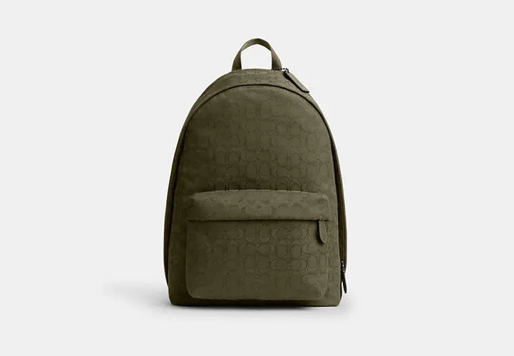 Sac à dos Hall en jacquard exclusif - COACH - Modalova
