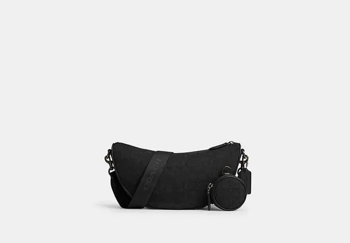 Slingbag souple hall en jacquard exclusif - COACH - Modalova