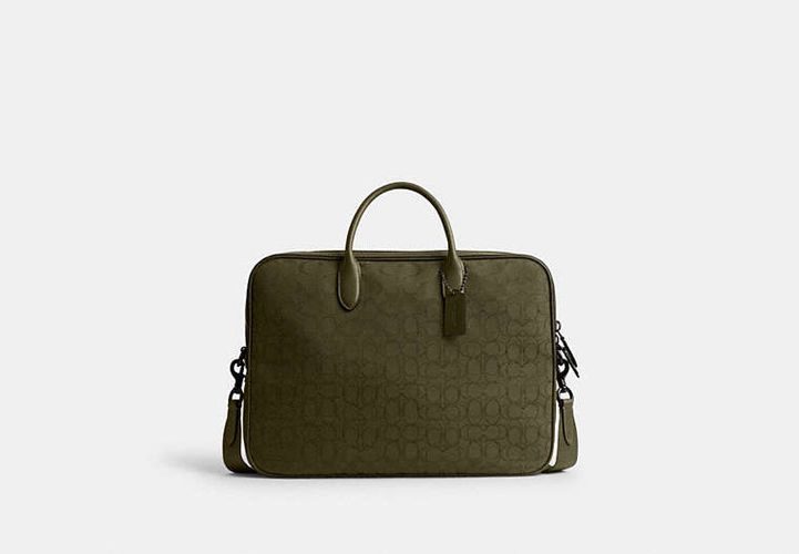 Besace Theo en jacquard exclusif - COACH - Modalova