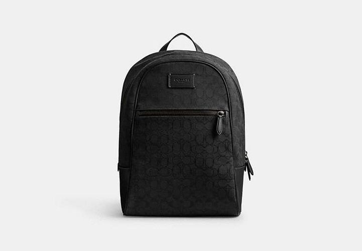 Sac à dos Theo en jacquard exclusif - COACH - Modalova