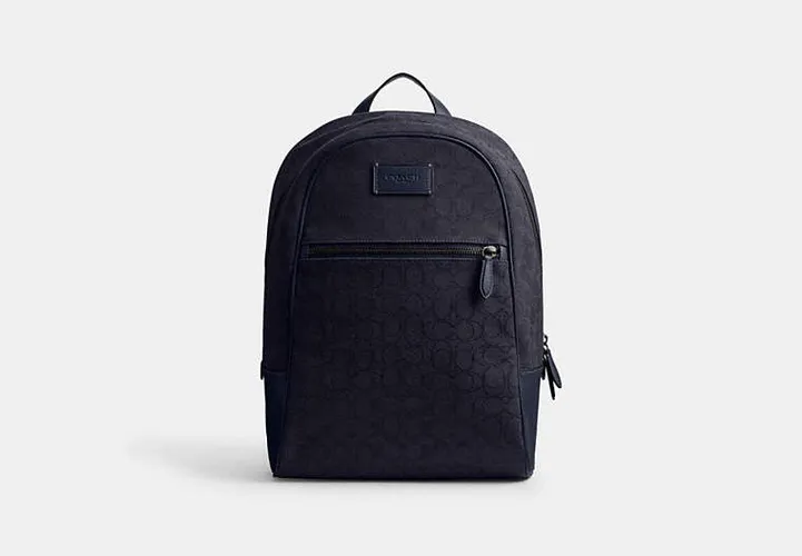Sac à dos Theo en jacquard exclusif - COACH - Modalova