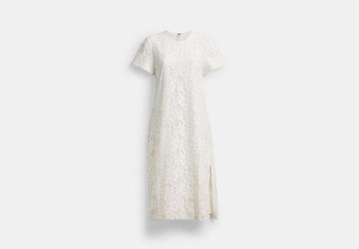 Robe t-shirt en dentelle - COACH - Modalova