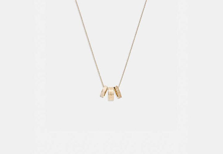 Collier En émail Signature - COACH - Modalova