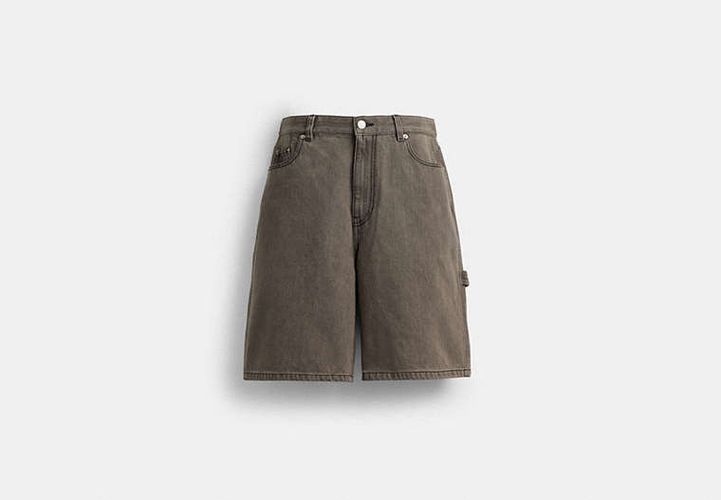 Short De Skate En Denim - COACH - Modalova