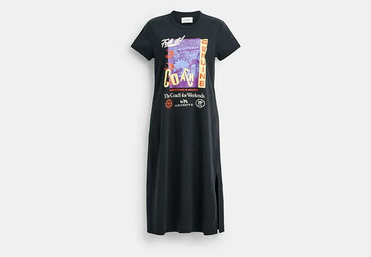 Robe T Shirt Coupe 90's - COACH - Modalova
