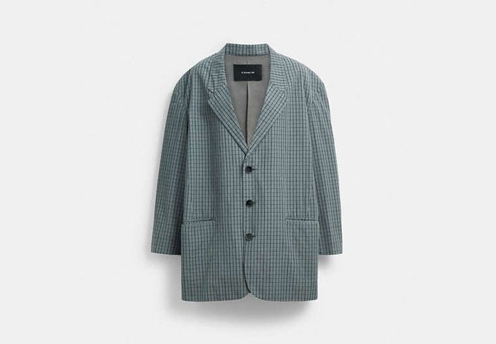 Blazer droit à motifs - COACH - Modalova