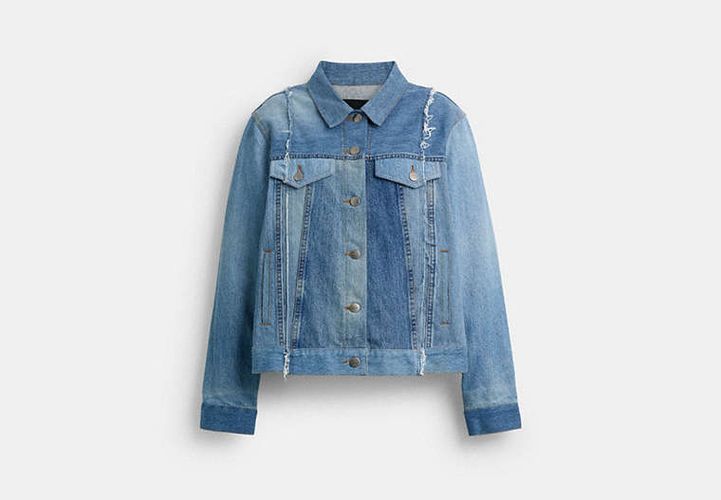 Veste En Denim Réutilisé - COACH - Modalova