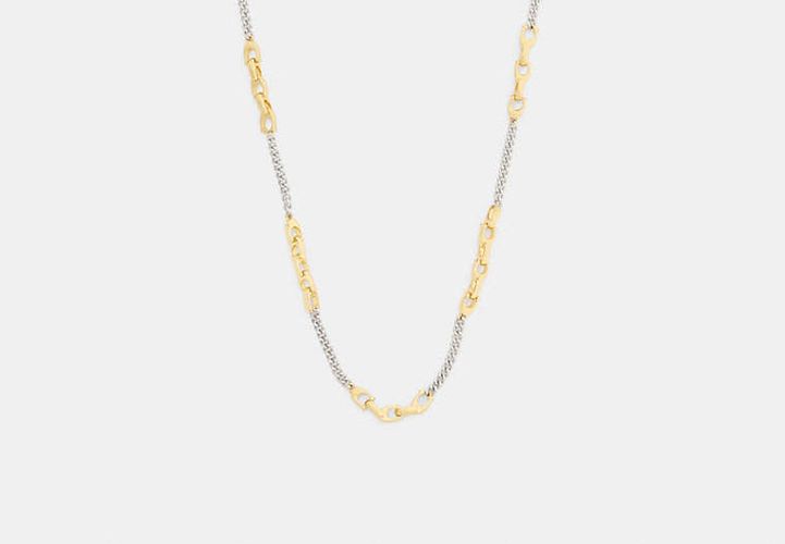 Collier Avec « C » Relié - COACH - Modalova