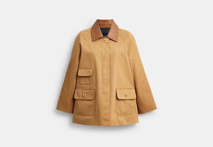Manteau évasé à Fermoir Pivotant - COACH - Modalova