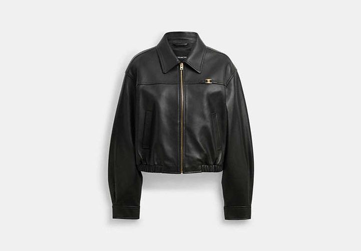 Veste Blouson Courte Avec C Traditionnel - COACH - Modalova