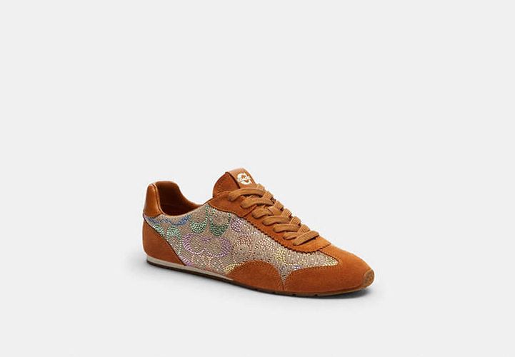 Basket Plate En Jacquard Exclusif Avec Cristaux - COACH - Modalova