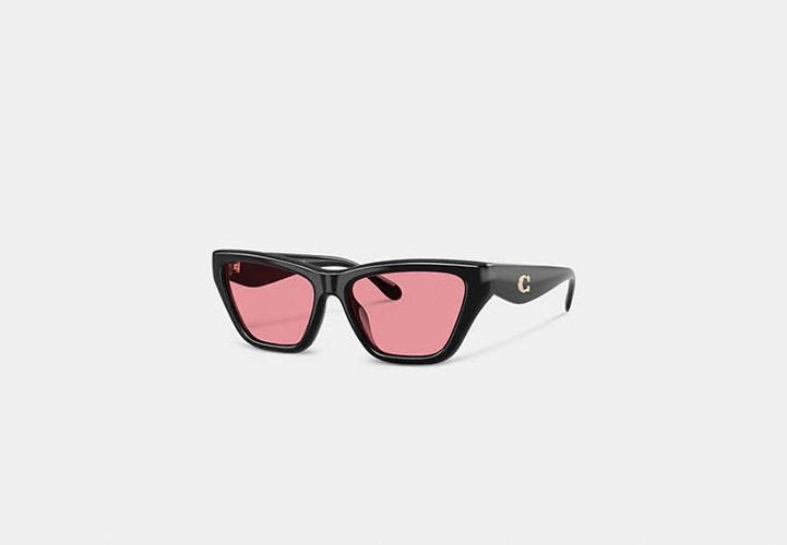Lunettes De Soleil ail-De-Chat Avec élément « C » - COACH - Modalova