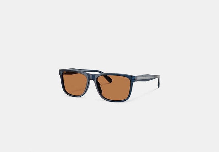 Lunettes De Soleil Carrées - COACH - Modalova