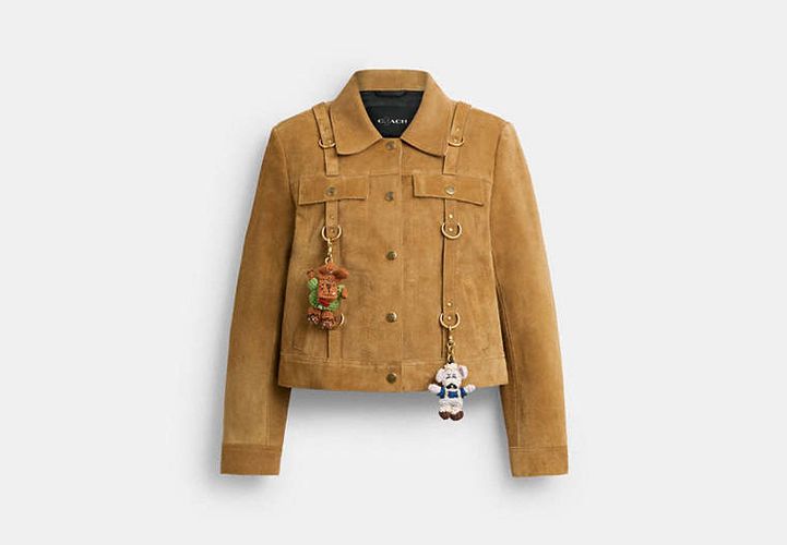 Veste En Daim à Lanières Brain Dead - COACH - Modalova