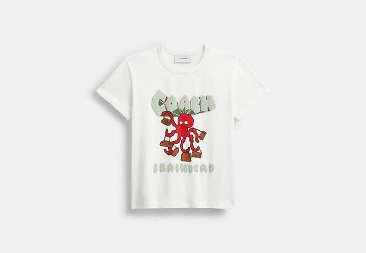 T-Shirt 90's Pieuvre Brain Dead - COACH - Modalova