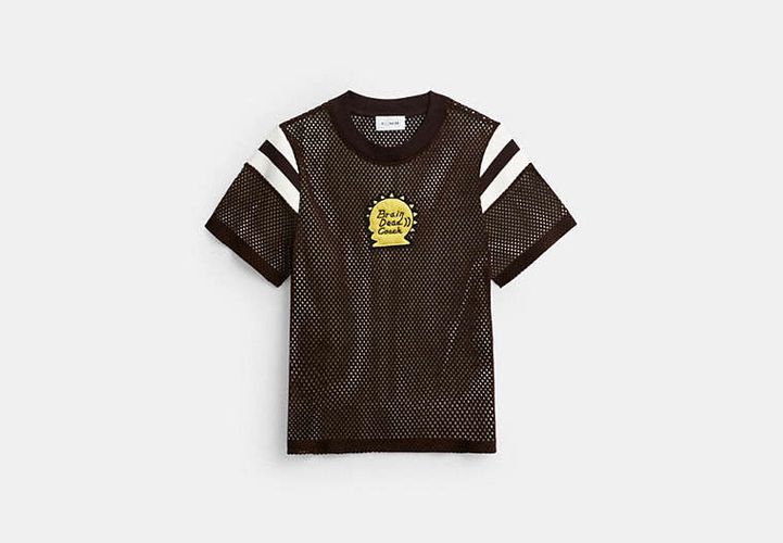 T-Shirt De Football En Maille Brain Dead - COACH - Modalova