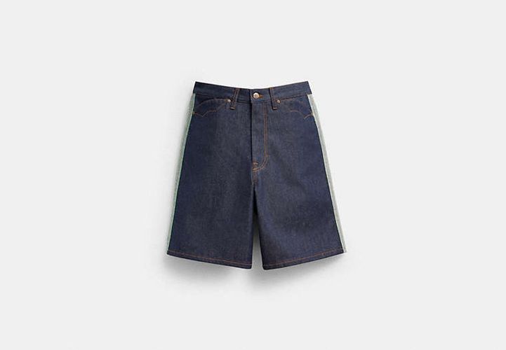 Short En Denim De Coton Recyclé Brain Dead - COACH - Modalova