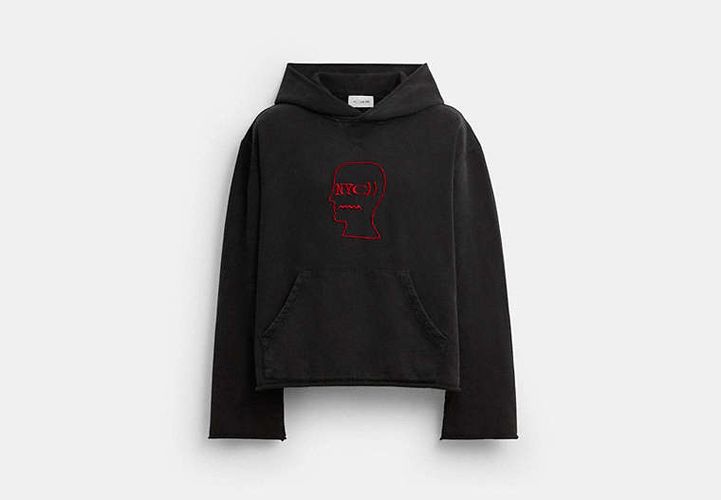 Sweat à Capuche Graphique Brain Dead - COACH - Modalova