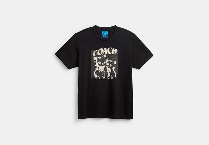 Camiseta con gatos de firma The Lil Nas X Drop - COACH® - Modalova